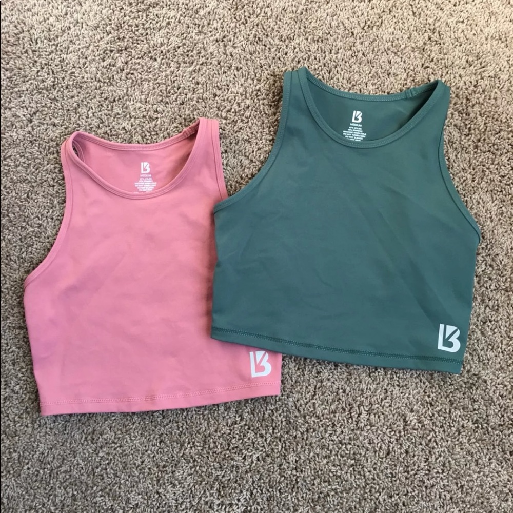 Buff bunny crop tops